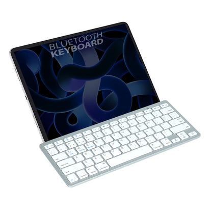 NEW SLIM WIRELESS BLUETOOTH KEYBOARD for IMAC IPAD ANDROID PHONE TABLET PC UK