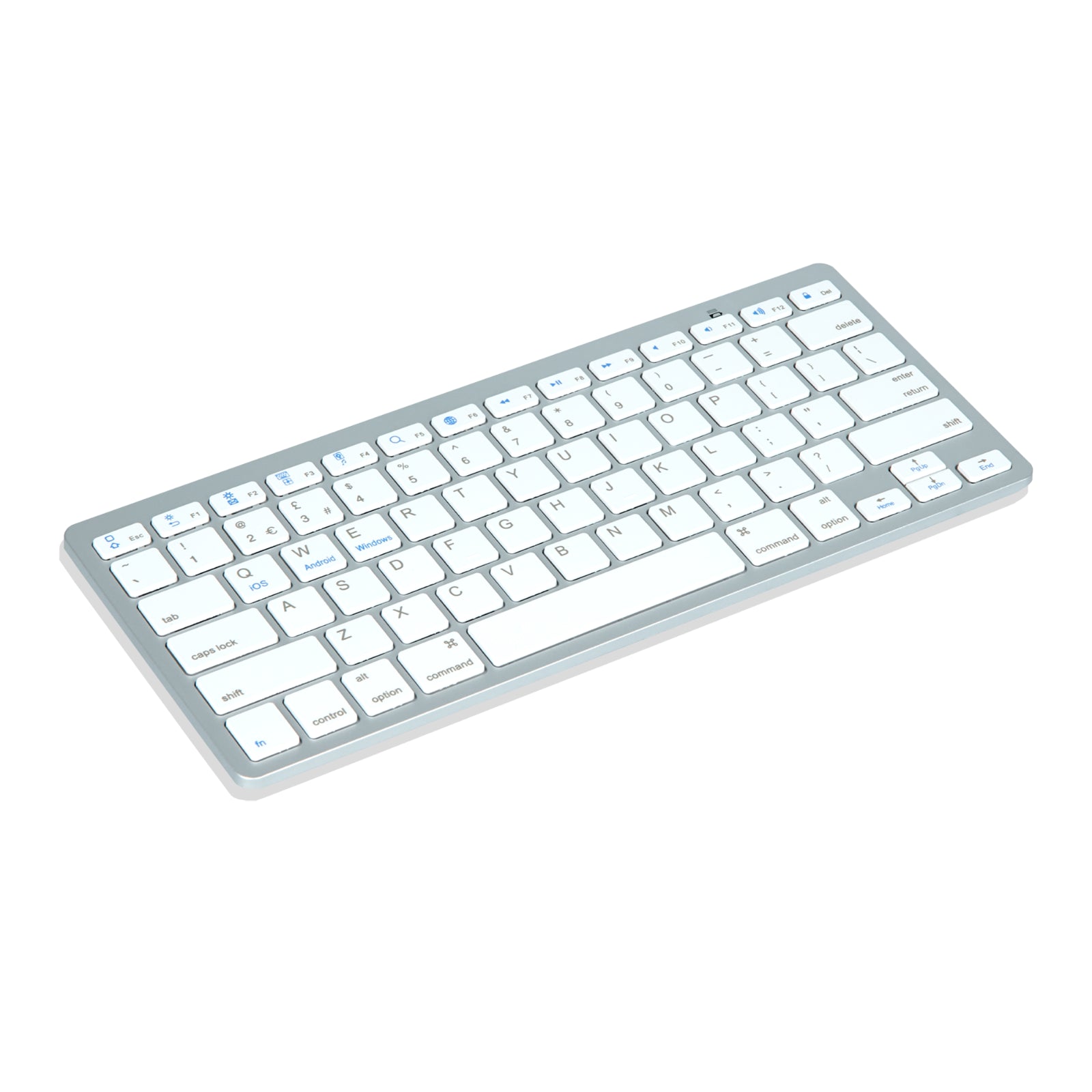 NEW SLIM WIRELESS BLUETOOTH KEYBOARD for IMAC IPAD ANDROID PHONE TABLET PC UK