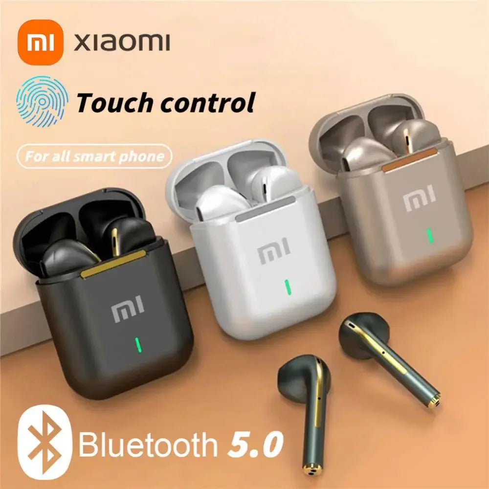 Xiaomi J18 Wireless Earphone Hifi In-Ear Stereo with Microphone Bluetooth Touch Waterproof Noise-Cancelling Various Headphones